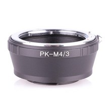 펜탁스 PK 렌즈용 마운트 어댑터 링 마이크로 4/3 올림푸스 파나소닉 LX9A PK-M4/3, 한개옵션0