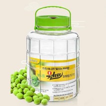 매실청 담그는 유리 병 용기 소형 가정용 공병 인삼주병 과실주병 담금술병 담금주병 야관문주 매실술병, 프리미엄 과실주병 5L