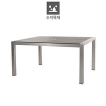 가구로드 타히티테이블 야외테이블의자 가든테이블 야외가구 야외식탁, 상판 1500x900{파라솔홀있음}