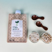 미미쿡쉐이크 식물성 체중조절 쉐이크 분리유청단백질 식사대용 40g 파우치 뮤신 프로틴 비건 한끼 곡물맛, 곡물