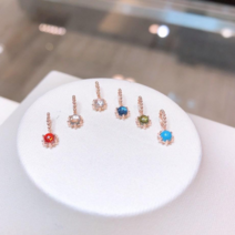 로이드 10K 14K 레이스 탄생석 캐보션 비쥬참 펜던트_21055T##/강서NC점