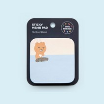 카카오프렌즈 리틀프렌즈 라운드 점착메모지, 리틀 라이언, 22개