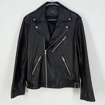 빈티지다온 이스트쿤스트 남 오블리크 양가죽 라이더자켓 블랙L