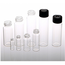 유리 바이알병 2ml 5ml단형 10ml단형 20ml 스크류캡 vial