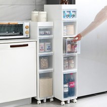 노틈 틈새수납장220, 4단(가로22cm), 1개