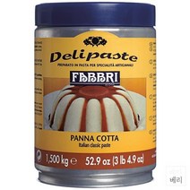 Fabbri Delipaste Panna Cotta Flavoring Paste 파브리 판나 코타 맛 베이킹 페이스트 52.9oz(1.5kg)