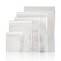 콜라보키친 은박 보냉팩 10~50매 보냉봉투(29종) 아이스팩 보냉파우치, 50매, 김밥1줄 가로(9)x세로(25)+날개(5)
