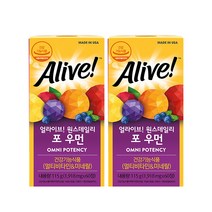 얼라이브 원스데일리 포우먼 60정 2병 / 4개월분