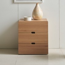 리오 400 3단 서랍장서랍장 미니서랍장 다용도서랍장 수납장 다용도수납장 협탁 보관함 사이드테이블 서랍통 서랍 진열장, 메이플화이트