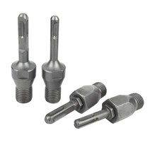 전기 해머 임팩트 드릴 연결로드 아답타 워터 드릴 임팩트 변환 조인트 비트 연장로드, 4개 세트