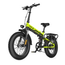 독일 ZSUN V8 20인치 팻바이크 전동 접이식 스로틀 PAS 전기자전거 관부가세포함, 블루, 12Ah_30~40KM(PAS)