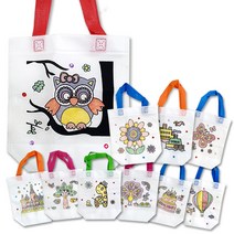 PT 부직포 그림 가방만들기 10개랜덤혼합 도구포함, 상세페이지 참조, 상세페이지 참조