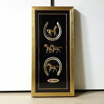 다잇홈데코 말 편자 액자 (세로형) 인테리어액자 인테리어소품 이사 개업 집들이선물