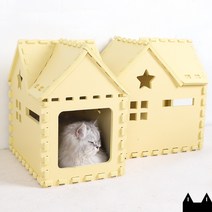 starcat 숨숨 퍼즐 캣하우스 고양이 숨숨집, 단품