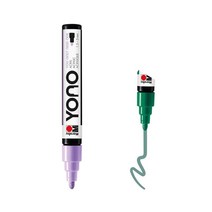 마라부 수성페인트마카 28색 낱개 1.5~3mm, 옐로우