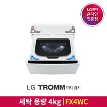 [LG][공식판매점] TROMM 미니워시 FX4WC (4kg), 폐가전수거없음