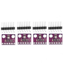 압력센서 정밀 압력계 4pcs gy-bmp280-3.3 대기압 센서 모듈 dc1.8-5v 300-1100hpa 고정밀 기압계 기압 센서 보드, 없음