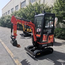 2022 도착 1ton 미니 굴삭기/Cabin 막과 파는 사람, 빨간색