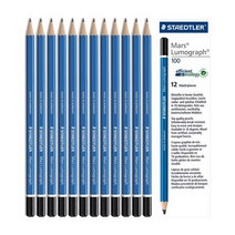 스테들러 마스 루모그라프 100 전문가용 연필, 6H, 12개