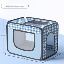 애견털말리는기계 애견건조기 드라이룸애완 동물 건조 상자 고양이 개 머리 불고 헤어 드라이어 가방 목, 02 파란