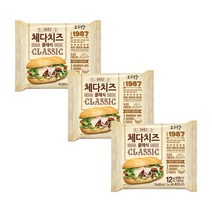 동원(소와나무) 체다치즈 클래식 204g(12매입) x 3봉, 204g