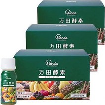 만다 효소 음료 타입 50ml×10개×3상자 약 30일분 104263, one option, one option