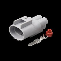 Tyco-암/수 전자 팬 플매트 카펫 러그 자동 커넥터 4.8mm 시리즈 1 세트 176146-6 176143-6 토요타 뷰익 엑셀 RAV4 용, 01 DJ7021Y-4.8-11-M