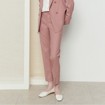 아이잗바바 울 슬림 일자핏 팬츠