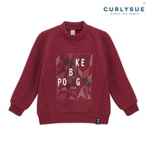 CURLYSUE 컬리수 포근한 맨투맨티(기모) CNW1XQTS55 겨울