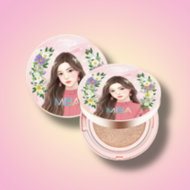 미바 이온칼슘 왕쿠션 본품 리필 인생쿠션 정착쿠션, 시즌2, 21호