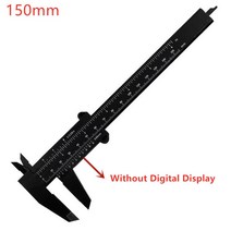 150mm 100mm 전자 디지털 캘리퍼스 탄소 섬유 다이얼 버니어 캘리퍼스 게이지 마이크로 미터 측정 도구 디지털 눈금자, BlackA 150mm, 01 GJ02-02