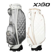 던롭DUNLOP 던롭젝시오 럭셔리 여성 캐디백 GGC21076i, 화이트