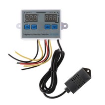 이중 온도 조절기 습기 컨트롤러 온도 습도 컨트롤러 110V-220V, 110to220vac