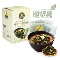 [청태산농장] 유기농 시래기된장국뚝딱 75g/2인분 x3개입, 없음