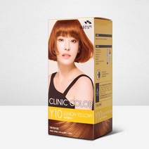 꽃을든남자 크리닉칼라 (염모제)_새치커버_패션컬러, Y10 레몬옐로우, 1개
