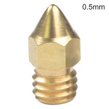 3d 프린터 노즐 압출기 프린트 헤드 부품 zortrax m200 0.6mm 황동용 1.75mm 필라멘트 교체, 0.5MM(황동)
