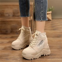 스탠딩화 12cm 굽높은 키높이 신발 운동화 통굽 발편한 치어리딩 치어리더 스탠딩 콘서트 여성 여자