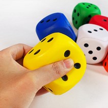 12p 스펀지 주사위 6x6 초등학생 학습 놀이 게임 유아완구 소프트 실내