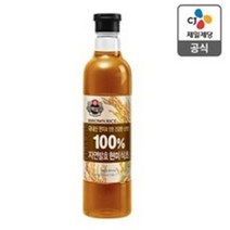 씨제이 자연발효현미식초800ml백설, 6개