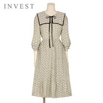 리본넥플리츠나염원피스_VI3S1OP3041