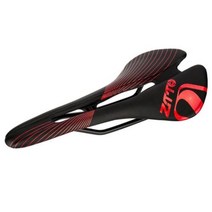 ZTTO 초경량 MTB 산악 자전거 안장 경량 방수 로드 바이크 쿠션 142mm 하드 레이싱 XC 자전거 시트자전거 안장 AliExpress, Black-Red