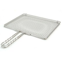 오네뜨 스텐 석쇠 겹석쇠 고기 불판 초벌 생선그릴 구이팬 소, 소 33x26