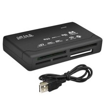 범용 캠코더 TF 카드 리더 고속 전자 메모리 카드 USB 어댑터 변환기 데스크탑 PC 액세서리 567332, 01 Black