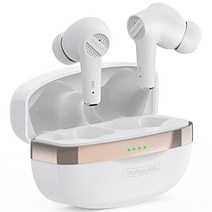 DACOM 완전 무선 이어폰 노이즈 캔슬링 이어폰 bluetooth 양이 편이 대응 ANC＆ENC 외음 캡처 캐널형 통화 마이크 첨부 이어폰 IP55 방진 방수 헤드셋 자동 베어링 기술적 인증 완료 일본어 사용 설명서 통근 통학비즈니스 회의 적용