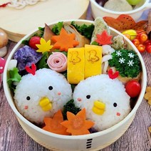 메이크 하트픽(20p) 데코픽 과일포크 꽂이 반찬꾸미기, 단품, 1개