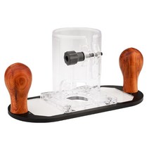 트리머 라우터 베이스 마끼다 RT0700C 보쉬 GMR1 전용 알루미늄 CNC 적삭 베이스 로즈우드 원복 핸들적용 고급 핸들베이스 MR- HA65 목공공구 인테리어 DIY 워크벤치, MR- HA65 핸들베이스