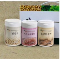 맛있는 저염 국산콩 된장 차 분말 생선 비린내제거 다이어트 단식 보식선물세트(3종), 된장차선물세트