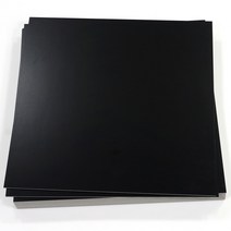 비점착 사각데코타일 3T 솔리드블랙 (T2322), 45.7mm×45.7mm(16장)1평