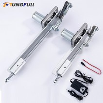 왕복 사이클 선형 액추에이터 dc 12v24v 속도 컨트롤러 스트로크 2-8cm 3-15cm 텔레스코픽 선형 액추에이터 키트, 3-15cm 90rpm, 24v