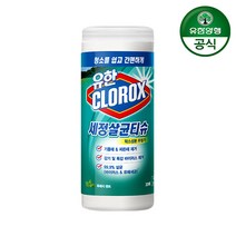 유한크로락스 세정살균티슈 후레시 센트, 258g, 2개